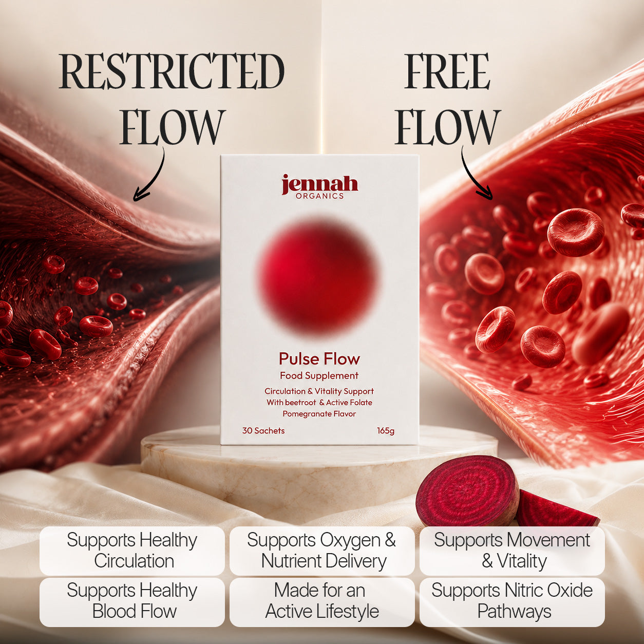 Pulse Flow | For Optimal Blood Circulation & Vitality