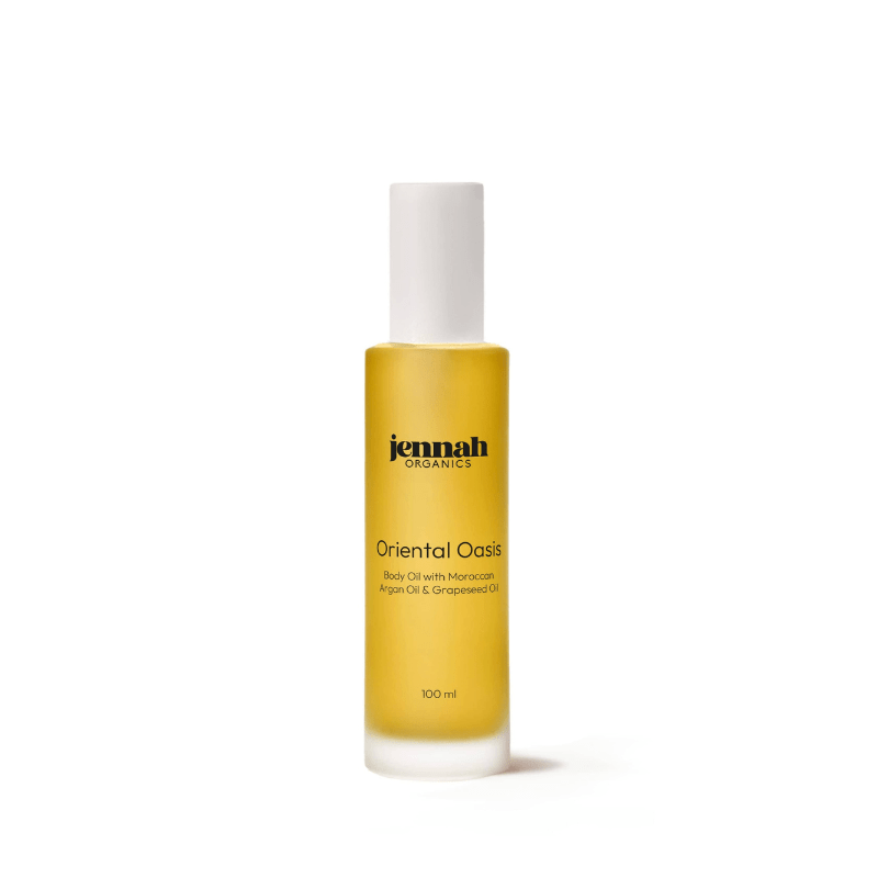 Oriental Oasis - Aceite de Lujo para Piel & Cabello con Aceite de Argán y Aceite de Semilla de Uva 