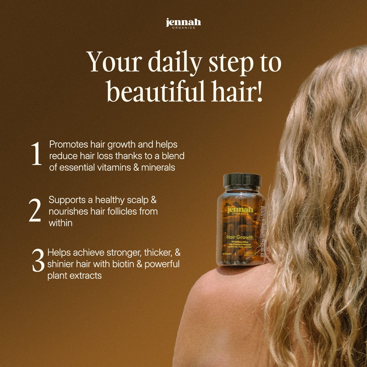 Hair Growth - Para un Cabello más Largo y Uñas más Fuertes